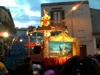 Carro allegorico 2012 - Pinocchio