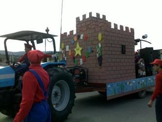 Carro allegorico 2012 - Super Mario Bros